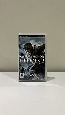 Medal Of Honor Heroes 2 PSP Mídia Física (Usado)