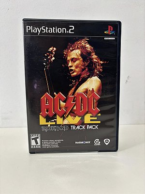 AC/DC Live Rock Band Track Pack PS2 Original Americano (Usado)