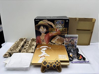 Console PlayStation 3 Slim Edição One Piece - PS3 Slim