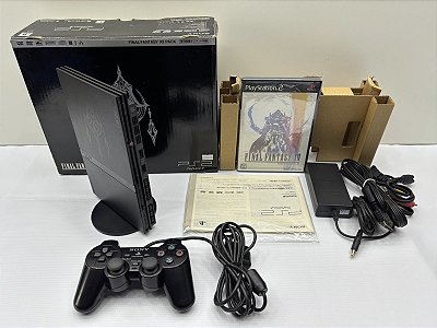 Console Playstation 2 Slim Ed Final Fantasy SCPH - 75000 - PS2 Slim