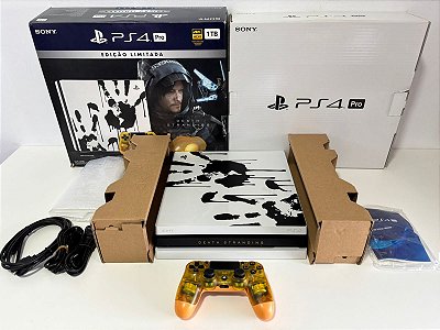 Console Playstation 4 Pro Edição Death Stranding - Ps4 Pro
