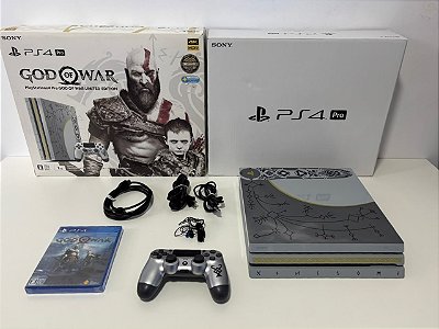 Console Playstation 4 Pro Edição God Of War 1TB - PS4 Pro