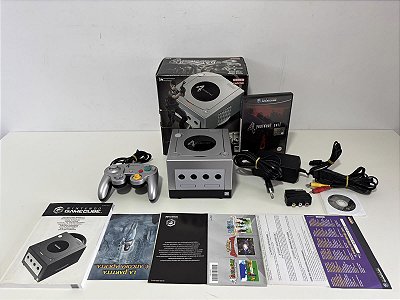 Console Nintendo GameCube Ediçâo Resident Evil 4 Limited Edition Pack