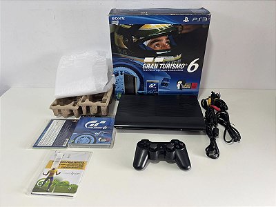 Console Playstation 3 Super Slim Gran Turismo 6 - PS3 Super Slim