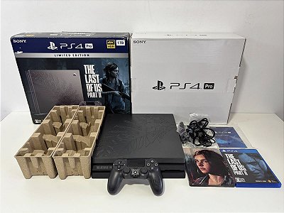 Console Playstation 4 Pro Edição The Last Of Us - PS4 Pro 1tb