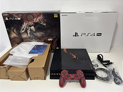 Console Playstation 4 Pro Edição Monster Hunter World - PS4 PRO