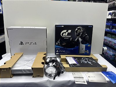 Console Playstation 4 Slim Edição Gran Turismo Sport - PS4 Slim 1TB Seminovo