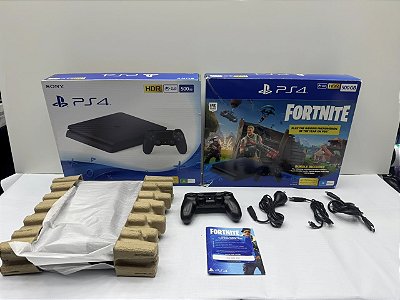 Console Playstation 4 Slim Bundle Fortnite - PS4 Slim 500GB