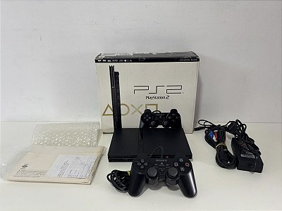 Console Playstation 2 Slim SCPH - 79006 - PS2 Slim Desblo