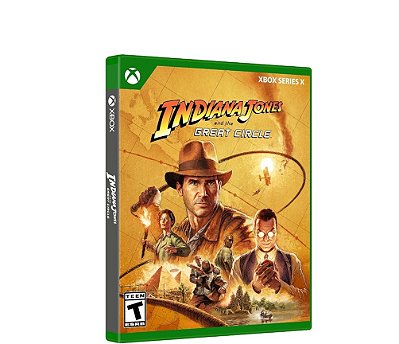 Indiana Jones And The Great Circle Xbox Series X Mídia Física Lacrado