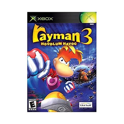 Rayman 3 Hoodlum Havoc Xbox Classic Original Lacrado
