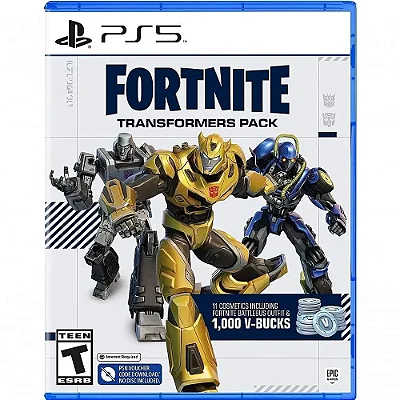 Fortnite Transformesr Pack PS5 Code Inbox