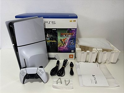 Console Playstation 5 Slim Com Leitor 1TB - PS5 Slim Com Leitor