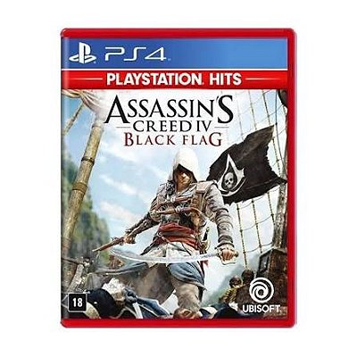 Assassin´s Creed 4 Black Flag PH S4 Mídia Física Lacrado