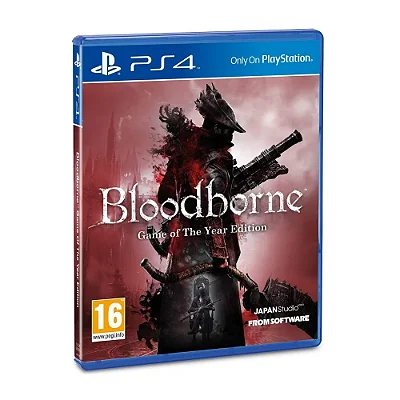 Bloodborne Game Of The Year Edition PS4 Mídia Física Lacrado