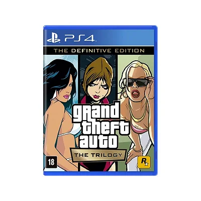 Grand Theft Auto - GTA The Trilogy The Definitive Edition PS4 Mídia Física Lacrado