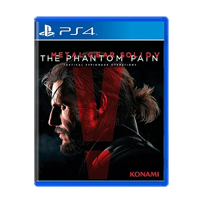 Metal Gear Solid V The Phantom Pain PS4 Mídia Física Lacrado