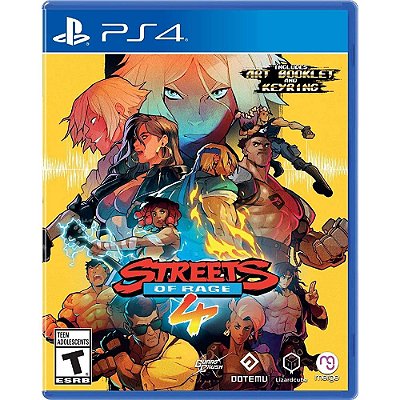 Street Of Rage 4 PS4 Mídia Física Lacrado