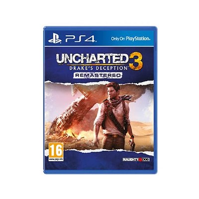 Uncharted 3 L´Inganno Di Drake Remastered PS4 Mídia Física Lacrado