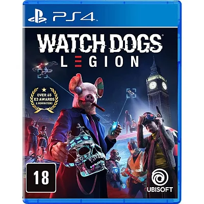 Watch Dogs Legion PS4 Mídia Física Lacrado