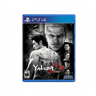 Yakuza 2 Kiwami PS4 Mídia Física Lacrado