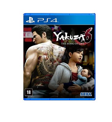 Yakuza 6 The Song Of Life PS4 Mídia Física Lacrado