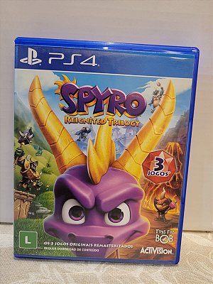 Spyro Reignited Trilogy PS4 Mídia Física (Usado)