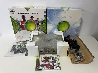 Console Microsoft Xbox Classic Crystal Football Pack - Xbox Crystal