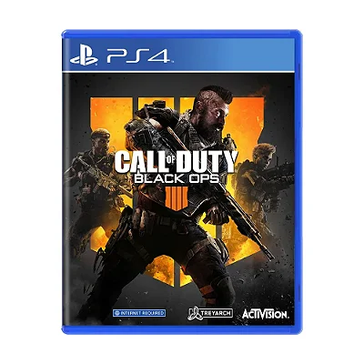 Call Of Duty Black Ops 4 PS4 Mídia Física Lacrado