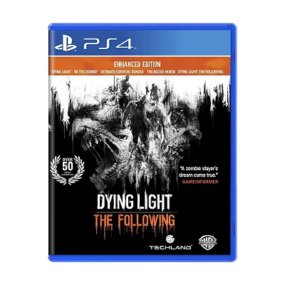 Dying Light The Following PS4 Mídia Física Lacrado