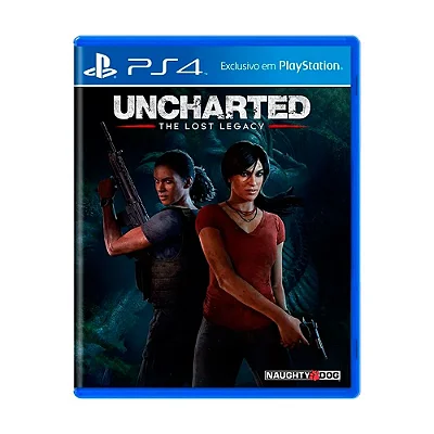 Uncharted The Lost Legacy PS4 Mídia Física Lacrado
