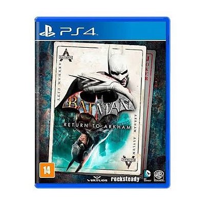Batman Return To Arkham PS4 Mídia Física Lacrado
