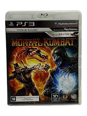 Mortal Kombat PS3 Mídia Física (Usado)