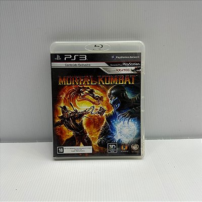 Mortal Kombat PS3 Mídia Física (Usado)
