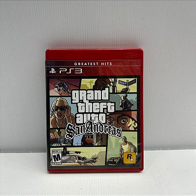 Grand Theft Auto - GTA San Andreas GH PS3 Mídia Física (Usado)