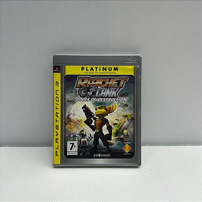 Ratchet E Clank Tools Of Destruction Platinum PS3 Mídia Física (Usado)
