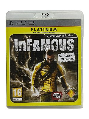 Infamous Platinum PS3 Mídia Física (Usado)