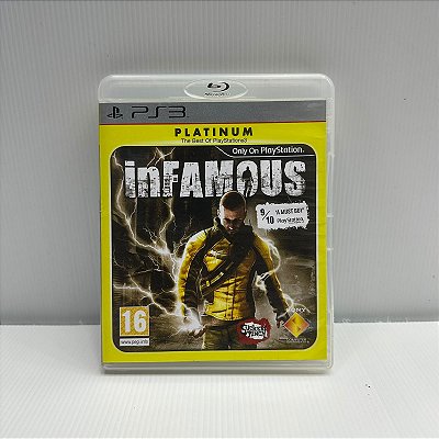 Infamous Platinum PS3 Mídia Física (Usado)