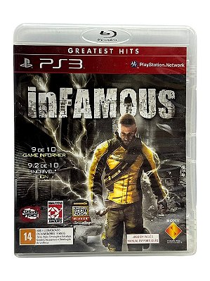 Infamous GH PS3 Mídia Física (Usado)