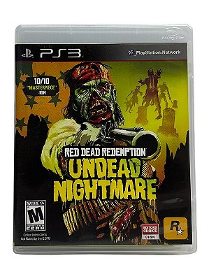 Red Dead Redemption Undead Nightmare PS3 Mídia Física (Usado)