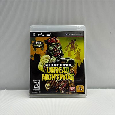 Red Dead Redemption Undead Nightmare PS3 Mídia Física (Usado)