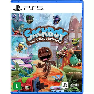 SackBoy Uma Grande Aventura PS5 Mídia Física Lacrado