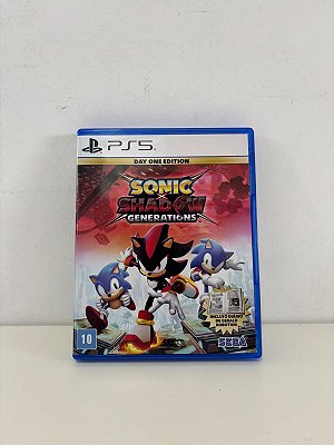 Sonic X Shadow Generation PS5 Mídia Física (Usado)