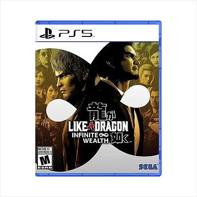 Like A Dragon Infinite Wealth PS5 Mídia Física Lacrado