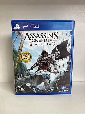 Assassins Creed IV Black Flag PS4 Mídia Física (Usado)