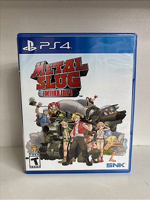 Metal Slug Anthology Americano PS4 Mídia Física (Usado)