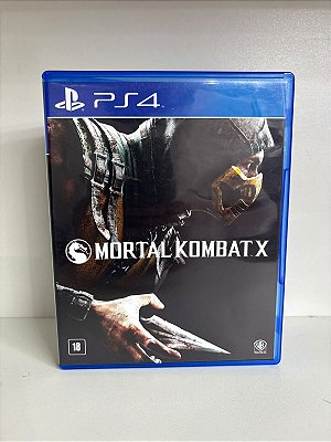 Mortal Kombat X PS4 Mídia Física (Usado)
