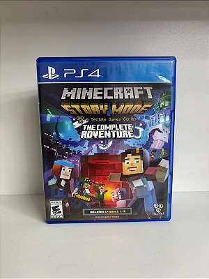 Minecraft Story Mode PS4 Mídia Física (Usado)