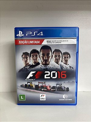 Formula 1 2016 - F1 2016 PS4 Mídia Física (Usado)