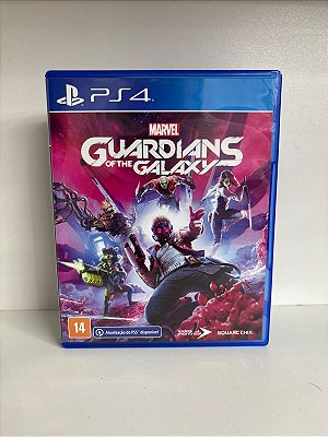 Marvel Guardians Of The Galaxy PS4 Mídia Física (Usado)